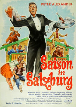Filmplakat zu Saison in Salzburg