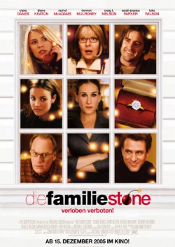 Filmplakat zu Die Familie Stone - Verloben verboten!