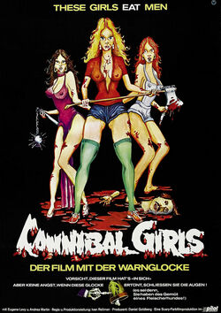Filmplakat zu Cannibal Girls 