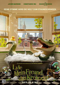 Filmplakat zu Lyle - Mein Freund, das Krokodil
