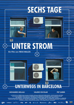 Filmplakat zu Sechs Tage unter Strom - Unterwegs in Barcelona