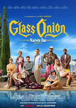 Filmplakat zu Glass Onion: A Knives Out Mystery