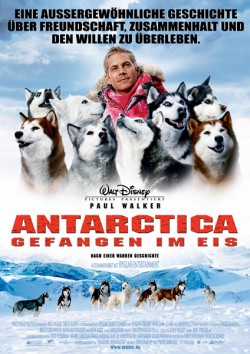 Filmplakat zu Antarctica - Gefangen im Eis