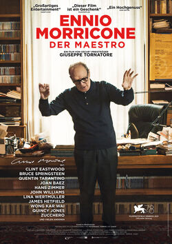 Filmplakat zu Ennio Morricone - Der Maestro