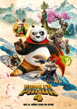 Filmplakat zu Kung Fu Panda 4