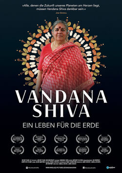 Filmplakat zu Vandana Shiva - Ein Leben für die Erde