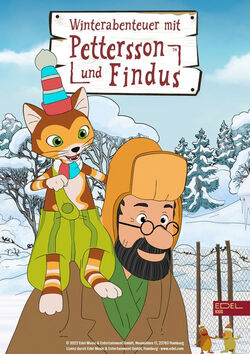 Filmplakat zu Winterabenteuer mit Pettersson und Findus