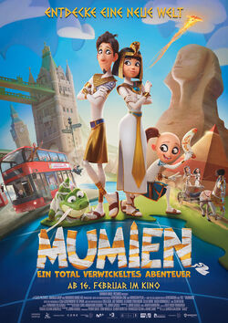 Filmplakat zu Mumien - Ein total verwickeltes Abenteuer