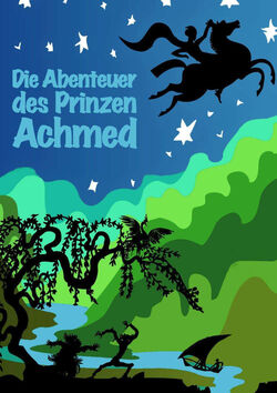 Filmplakat zu Die Abenteuer des Prinzen Achmed