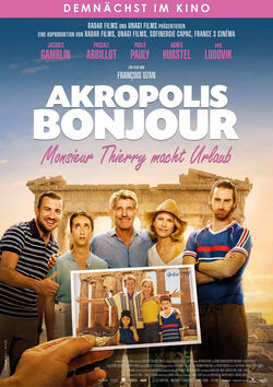Filmplakat zu Akropolis Bonjour - Monsieur Thierry macht Urlaub
