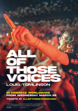 Filmplakat zu Louis Tomlinson: All of Those Voices
