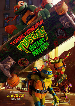 Filmplakat zu Teenage Mutant Ninja Turtles: Mutant Mayhem