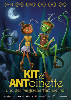 Filmplakat zu Kit & Antoinette und der magische Himbeerhut