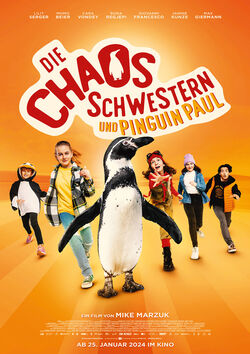 Filmplakat zu Die Chaosschwestern und Pinguin Paul