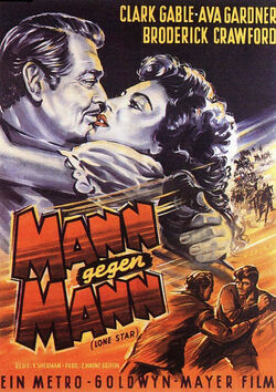 Filmplakat zu Mann gegen Mann