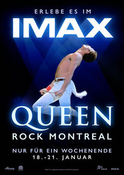 Filmplakat zu Queen Rock Montreal