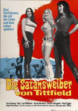 Filmplakat zu Die Satansweiber von Tittfield