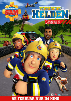 Filmplakat zu Feuerwehrmann Sam - Tierische Helden