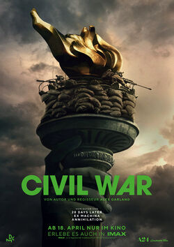 Filmplakat zu Civil War