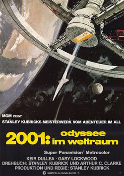 Filmplakat zu 2001: Odyssee im Weltraum