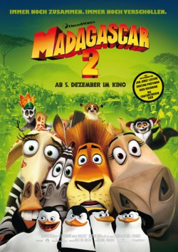 Filmplakat zu Madagascar 2