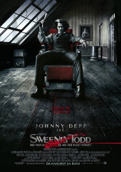 Filmplakat zu Sweeney Todd