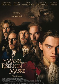 Filmplakat zu Der Mann mit der eisernen Maske