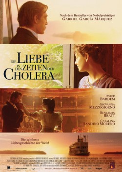 Filmplakat zu Die Liebe in den Zeiten der Cholera