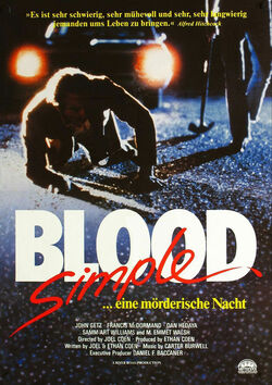 Filmplakat zu Blood Simple