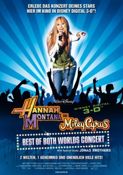 Filmplakat zu Hannah Montana & Miley Cyrus 3D