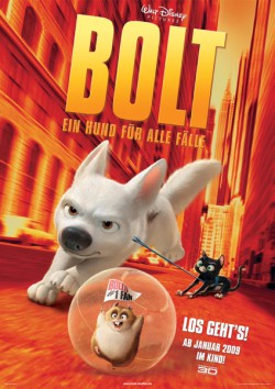 Filmplakat zu Bolt - Ein Hund für alle Fälle