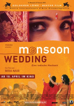 Filmplakat zu Monsoon Wedding