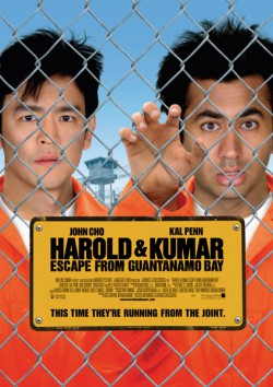 Filmplakat zu Harold & Kumar Escape from Guantanamo Bay