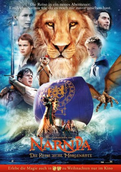 Filmplakat zu Die Chroniken von Narnia: Die Reise auf der Morgenröte