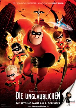 Filmplakat zu Die Unglaublichen - The Incredibles