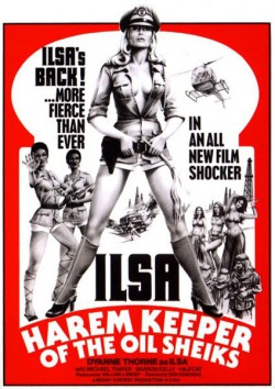 Filmplakat zu Ilsa - Haremswächterin des Ölscheichs