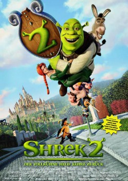 Filmplakat zu Shrek 2 - Der tollkühne Held kehrt zurück