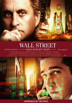 Filmplakat zu Wall Street - Geld schläft nicht