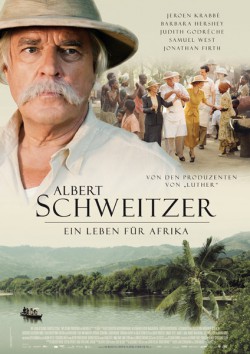 Filmplakat zu Albert Schweitzer - Ein Leben für Afrika