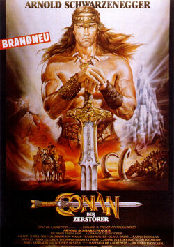 Filmplakat zu Conan - Der Zerstörer