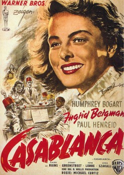Filmplakat zu Casablanca