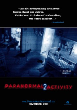Filmplakat zu Paranormal Activity 2