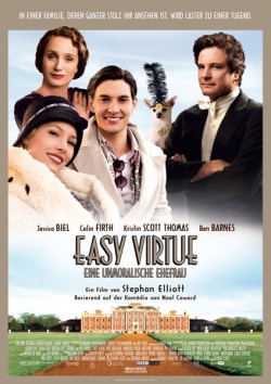 Filmplakat zu Easy Virtue - Eine unmoralische Ehefrau