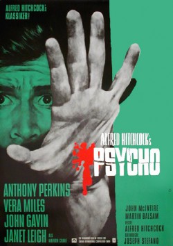 Filmplakat zu Psycho