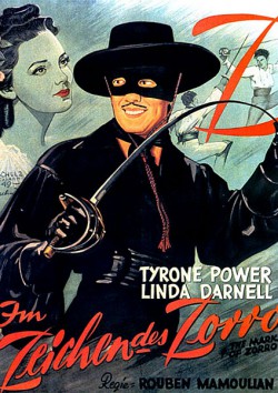 Filmplakat zu Im Zeichen des Zorro
