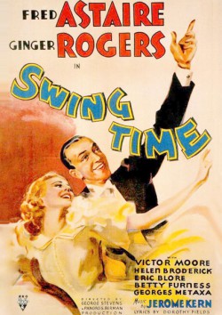 Filmplakat zu Swing Time - Walzer aus Amerika