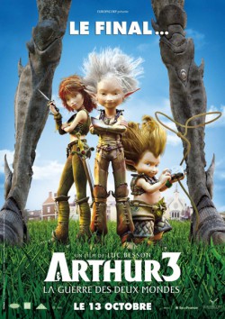 Filmplakat zu Arthur und die Minimoys 3