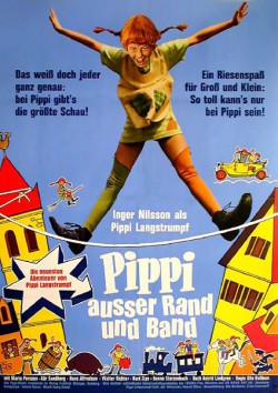 Filmplakat zu Pippi außer Rand und Band