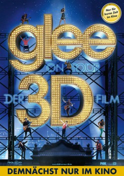 Filmplakat zu Glee on Tour - Der 3D Film
