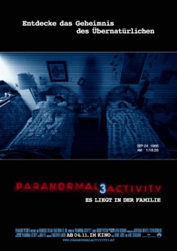 Filmplakat zu Paranormal Activity 3